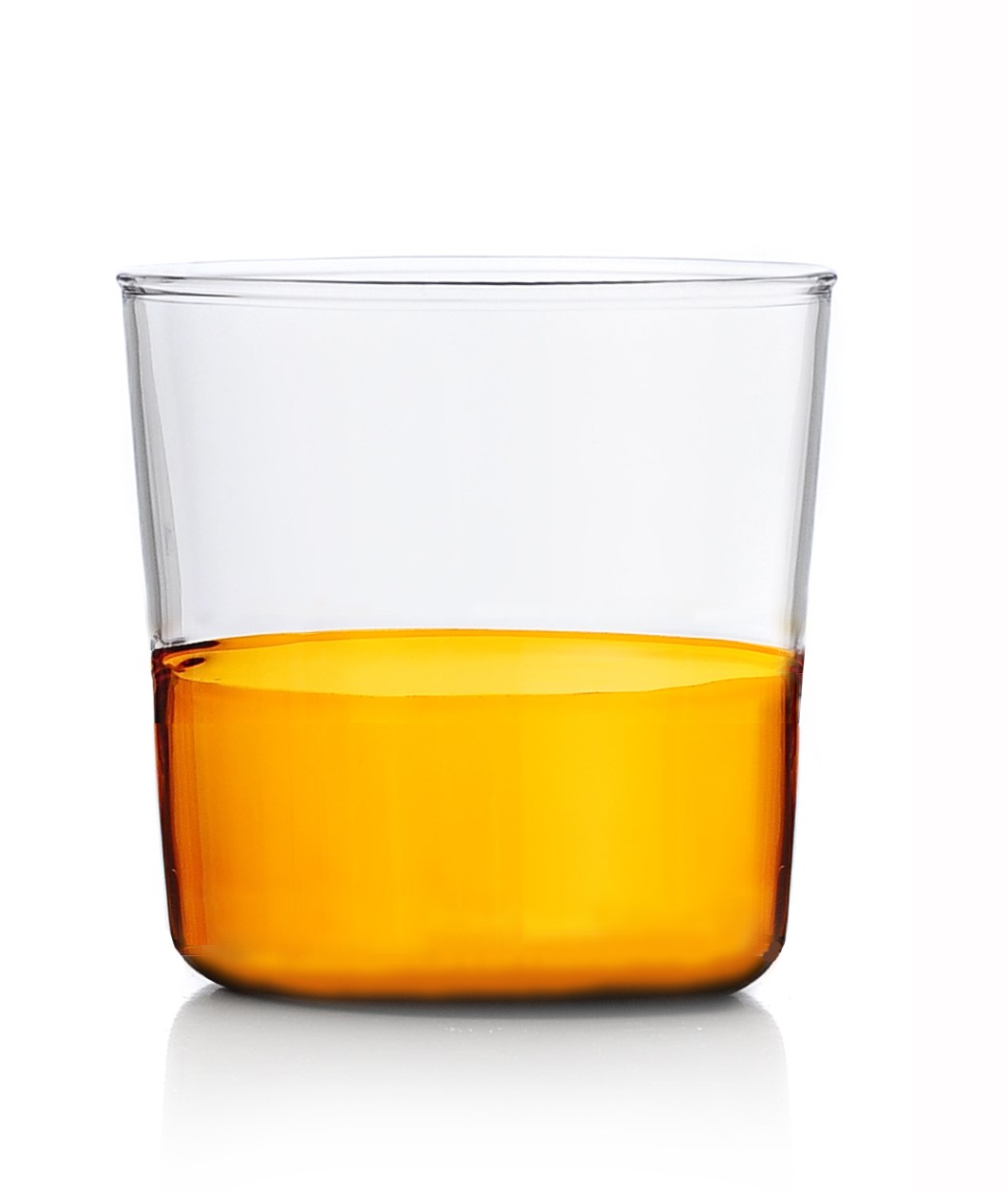 Water glass Ichendorf collection Color Light Amber Clear